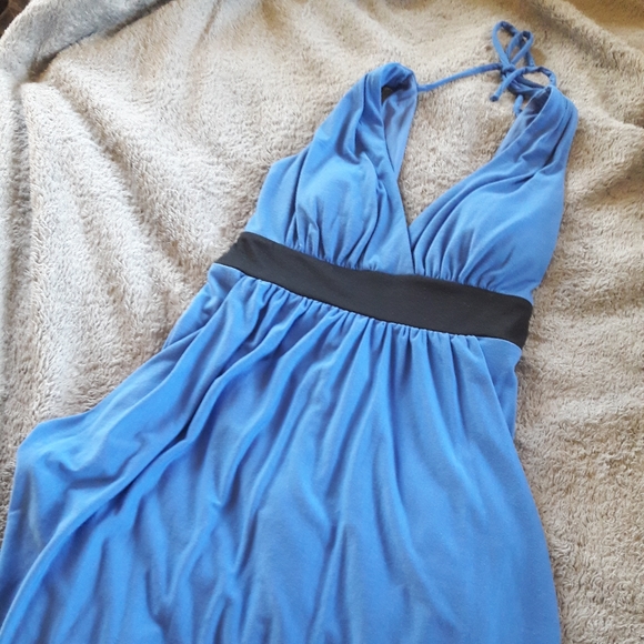 Blue & Black Dress - Picture 1 of 9